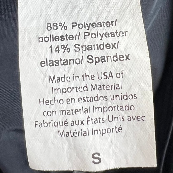 Beyond Yoga Black Velvet Motion High Waisted Midi Pull On Legging Size Small - Picture 6 of 7